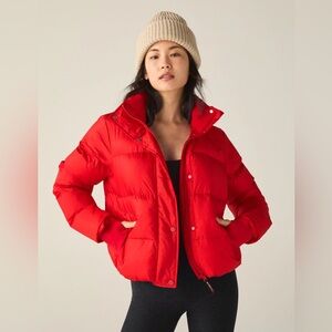 Red Beyond Yoga Jacket